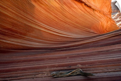 The Wave rock formation, Arizona