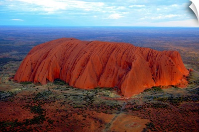 Uluru (Ayers Rock) At Sunset, Australia