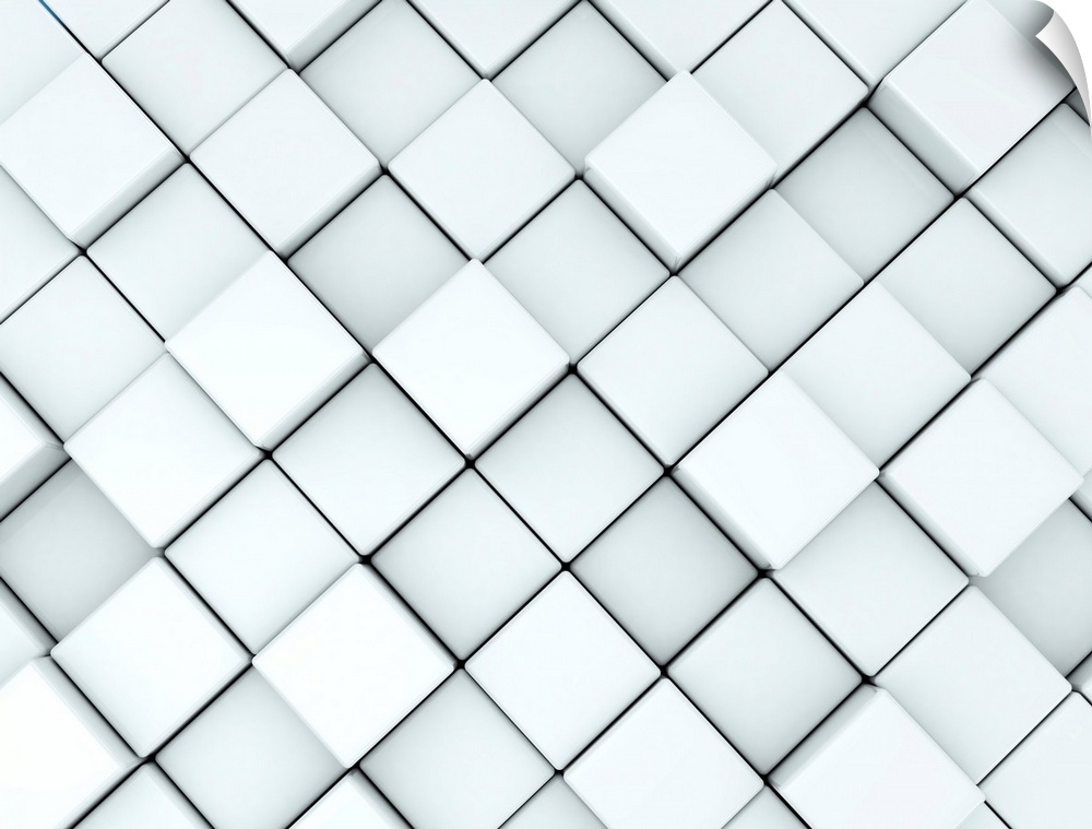 White squares, full frame.