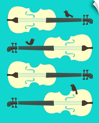 Birds On Cello Strings