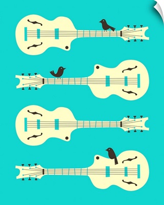 Birds On Guitar Strings