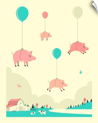 Flock of Pigs