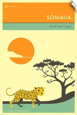 Minimalist Travel Poster - Somalia, Africa