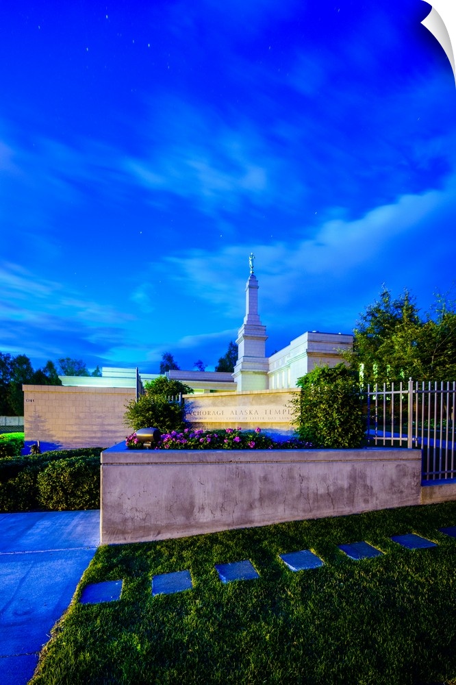 The Anchorage Alaska Temple held its groundbreaking in April 1998 and expanded in 2003 to encompass nearly 12,000 square f...