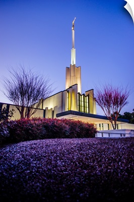 Atlanta Georgia Temple, Blue Twilight, Atlanta, Georgia
