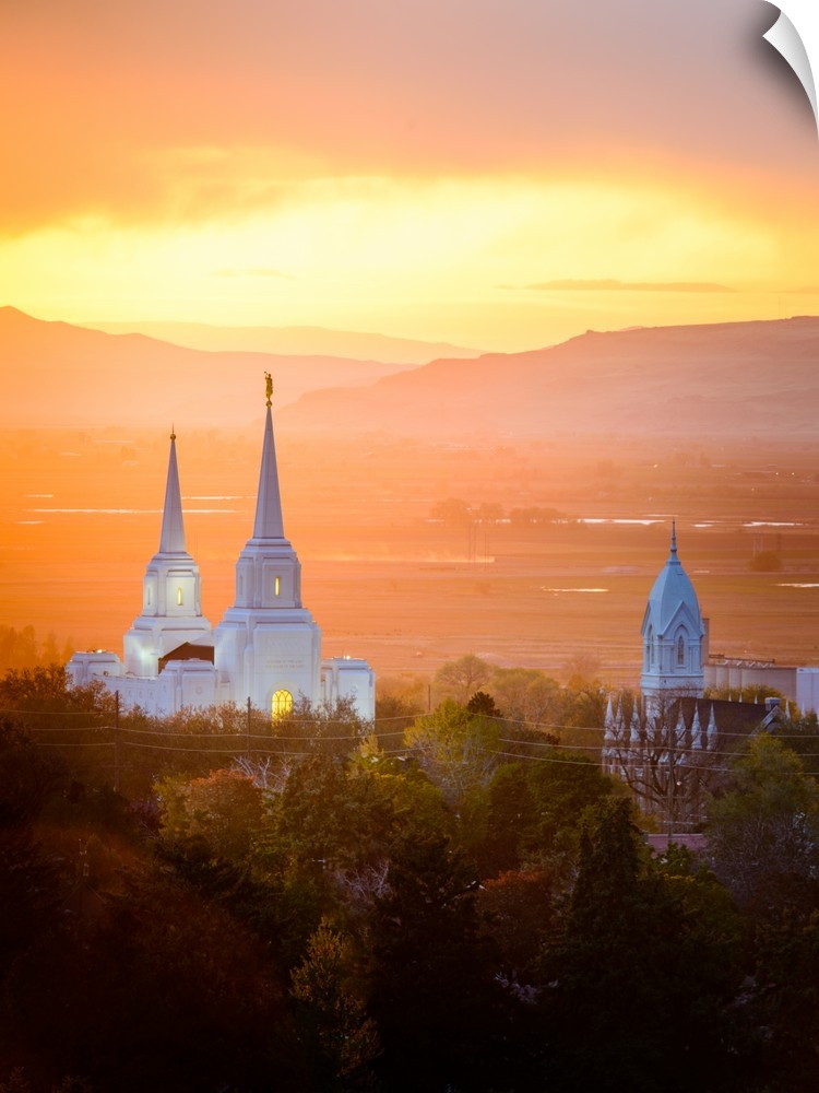 Located in Brigham City, Utah, the Brigham City Temple was dedicated in 2012. The site was originally an elementary school...