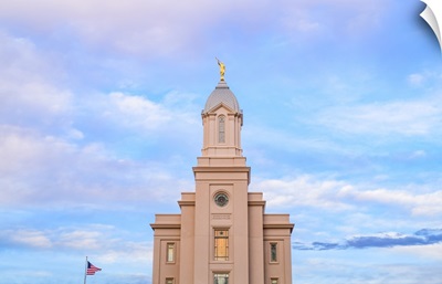 Cedar City Utah Temple, Light Blue Skies, Cedar City, Utah