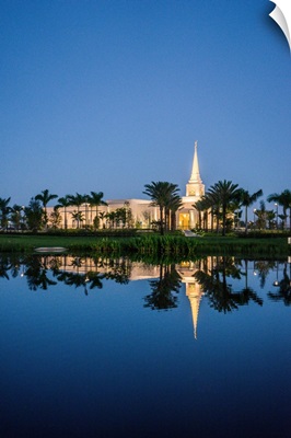 Fort Lauderdale Florida Temple Reflection, Davie, Florida