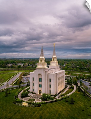 Kansas City Missouri Temple, From Above, Kansas City, Missouri