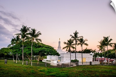 Kona Hawaii Temple, East Gate, Kailua, Hawaii