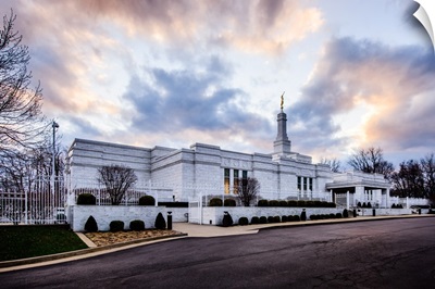 Louisville Kentucky Temple, Sunset, Crestwood, Kentucky