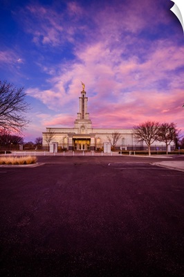 Lubbock Texas Temple, Lavender Sunset, Lubbock, Texas