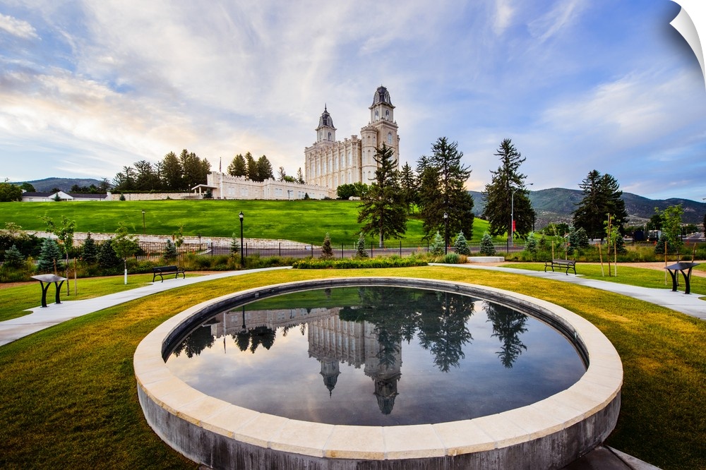The Manti Utah Temple is the third operating temple, making it one of the oldest. It was dedicated in April 1877 by Brigha...