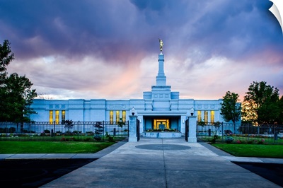 Medford Oregon Temple, Sunset, Central Point, Oregon