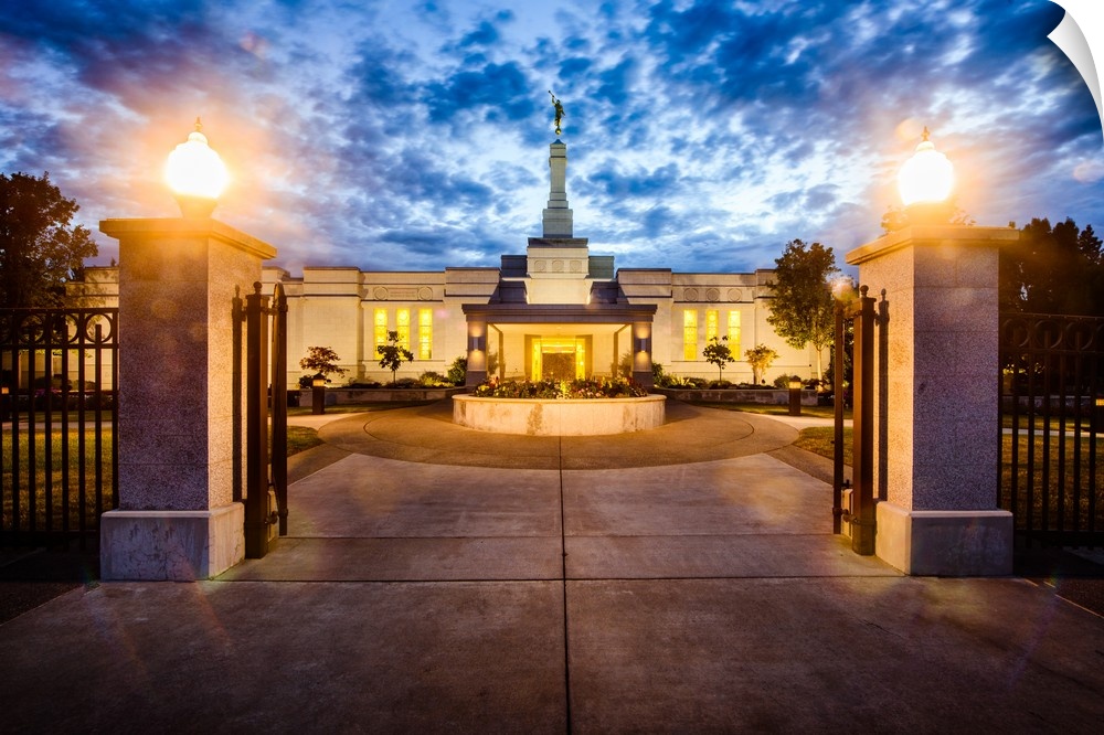 The Medford Oregon temple in Central Point, Oregon, includes two acres of land and was made using granite from Mount Airy,...