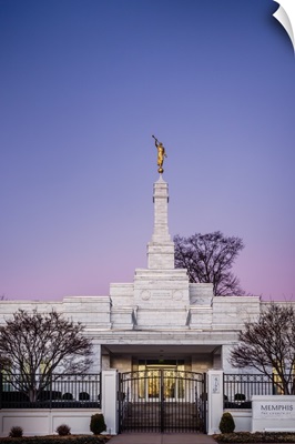 Memphis Tennessee Temple, Spire at Sunrise, Bartlett, Tennessee
