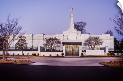 Memphis Tennessee Temple, Through the Trees, Bartlett, Tennessee