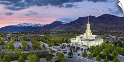 Mount Timpanogos Utah Temple, Nestled in the Mountains, American Fork, Utah