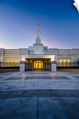 Oklahoma City Oklahoma Temple, Front Walkway, Yukon, Oklahoma