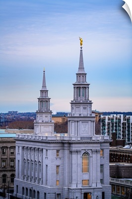 Philadelphia Pennsylvania Temple, From Above, Philadelphia, Pennsylvania