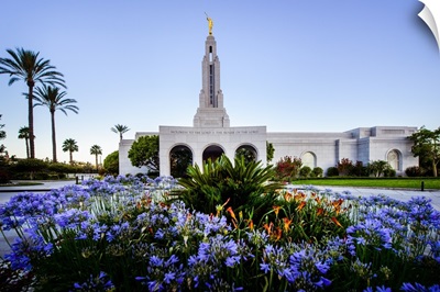 Redlands California Temple, Blooming Garden, Redlands, California