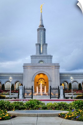 Sacramento California Temple, Front Entrance, Rancho Cordova, California