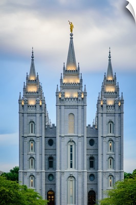 Salt Lake Temple, Just Before Sunset, Salt Lake City, Utah