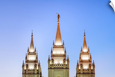 Salt Lake Temple, The Spires, Salt Lake City, Utah