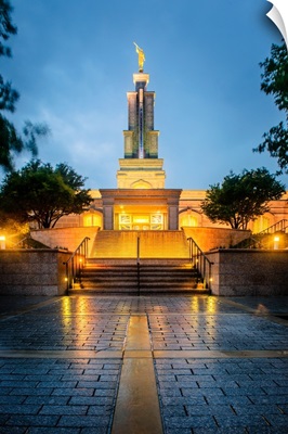 San Antonio Texas Temple, After the Rain, San Antonio, Texas