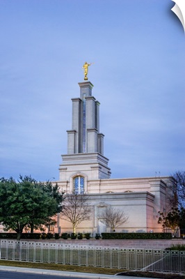 San Antonio Texas Temple, Spire at Sunset, San Antonio, Texas