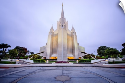 San Diego California Temple, View from the Lot, San Diego, California