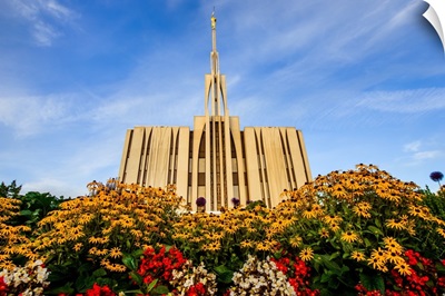 Seattle Washington Temple, Flower Garden, Bellevue, Washington