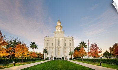 St George Utah Temple, Fall forward