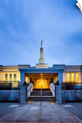St. Paul Minnesota Temple, Front Entrance, Oakdale, Minnesota