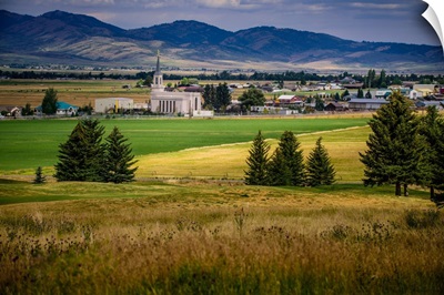 Star Valley Wyoming Temple, Down in the Valley, Afton, Wyoming