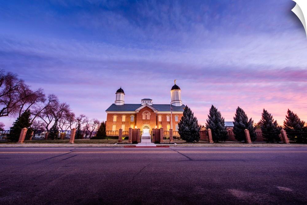 The Vernal Utah Temple is located in the Ashley Valley landscape, which is considered a historic landmark. The temple is s...