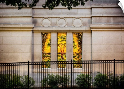 Winter Quarters Nebraska Temple, Stained Glass Window, Omaha, Nebraska