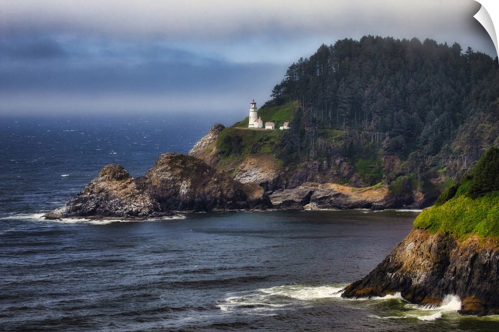 Haceta Lighthouse on the coast of Oregon