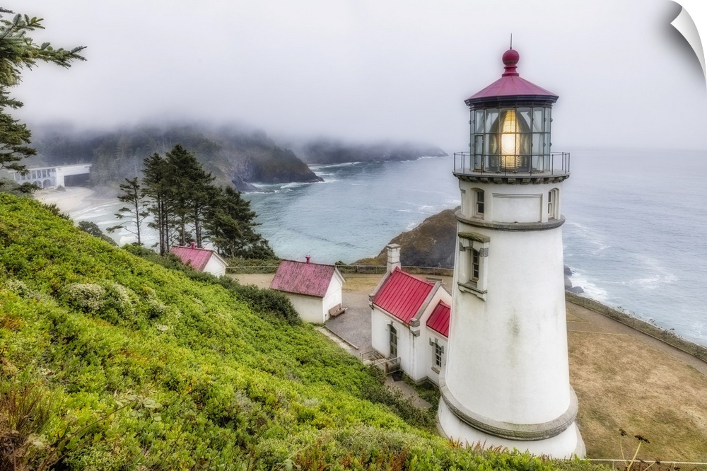 Heceta Lighthouse on the Oregon Coast.