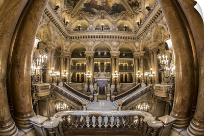 Inside the Grand Opera, Paris, France