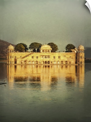 Jal Mahal floating water palce in Jaipur, India