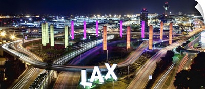 Los Angeles International Airport at night
