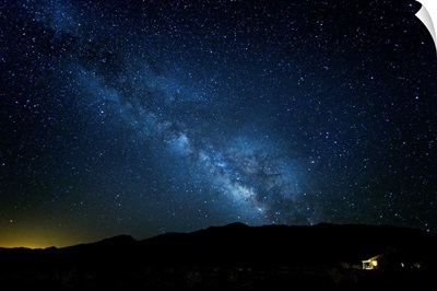 Milky Way galaxy at night in Death Valley National Park