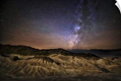Milky Way Over Zabriski Point In Death Valley National Park