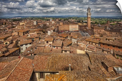 Siena, Italy from above