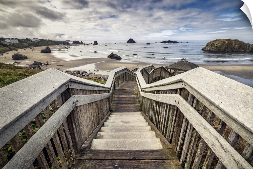 Stairway to Heaven in Bandon on the Oregon Coast.