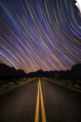Star Trails Over Sedona, Arizona
