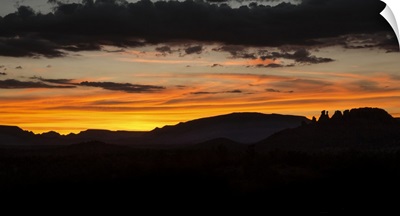 Sunset over Sedona