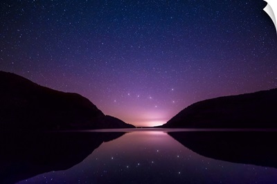 The Big Dipper and reflection, Acadia National Park, Maine