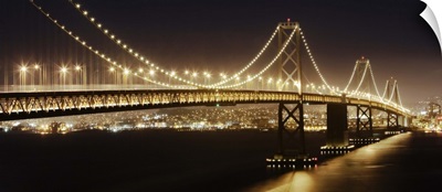 The Oakland Bay Bridge and San Francisco skyline